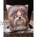 PILLOW PUG CUSHION COVER GOBELIN TAPESTRY Decorative Cover Funny Dog and filling   253815634829
